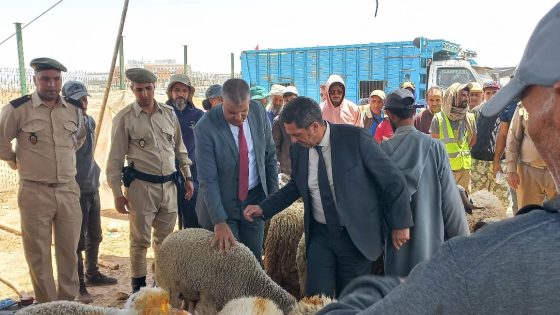 اكادير : الوالى امزازي يقوم بزيارات تفقدية لعدة اسواق بمناسبة عيد الاضحى المبارك