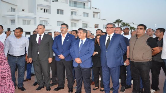 اكادير : الوالي امزازي يشرف على إعطاء الانطلاقة لحملة “أزوول أكادير” بحضور السيد رئيس الجهة كريم اشنكلي ورئيس جماعة أكادير، السيد عزيز أخنوش