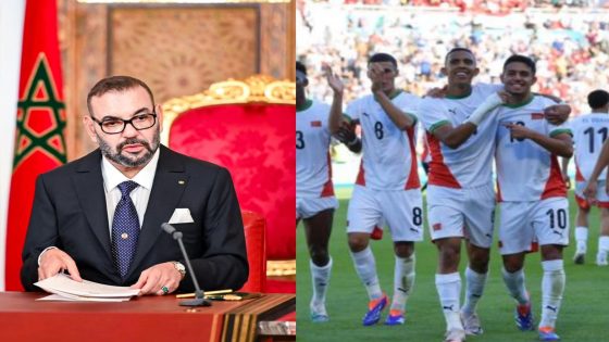 الملك محمد السادس يهنيء المنتخب الاولمبي لحصوله على برونزية اولمبياد باريس