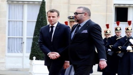 ماكرون… شكرا جلالة الملك