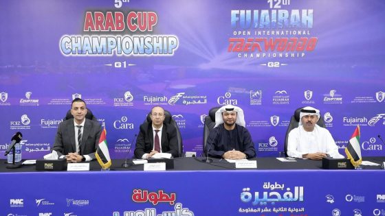 إدريس الهلالي مديراً فنيا لبطولة كأس العرب للتيكواندو بالامارات العربية المتحدة