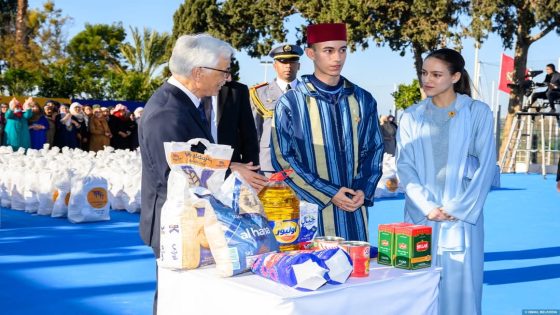 بتعليمات ملكية.. ولي العهد مولاي الحسن والأميرة للا خديجة يشرفان على إطلاق “قفة رمضان”