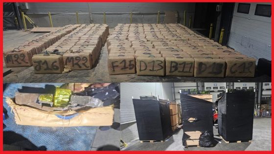 طنجة : ضبط ازيد من 7 طن من مخدر الشيرا خلال عملية امنية مشتركة بين مصالح الشرطة و الجمارك بميناء طنجة المتوسطي
