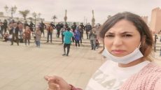 توقيف الأستاذة نزهة مجدي لتنفيذ حكم قضائي نهائي على خلفية مشاركتها في احتجاجات “إسقاط التعاقد”