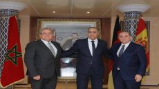 الحموشي يعقد لقاء عمل مع قادة الشرطة الإسبانية والألمانية