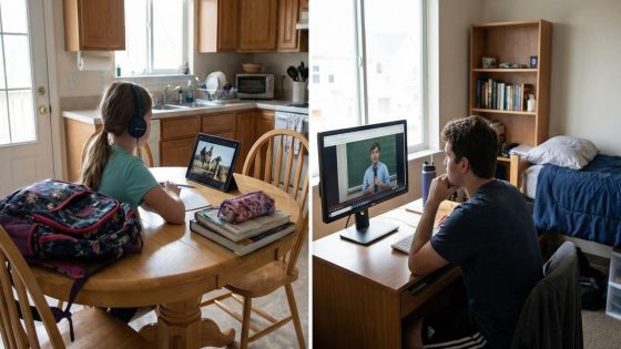 فيضانات القصر الكبير تختبر نجاعة التعليم عن بعد