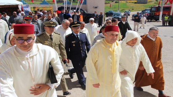 إمسوان : والي جهة سوس ماسة يترأس الحفل الديني الختامي لموسم المدرسة العتيقة سيدي أحمد الجيدي بتليلت