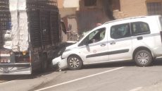 ارفود : حادث سير خطير بمدخل المدينة تسفر عن جرحى