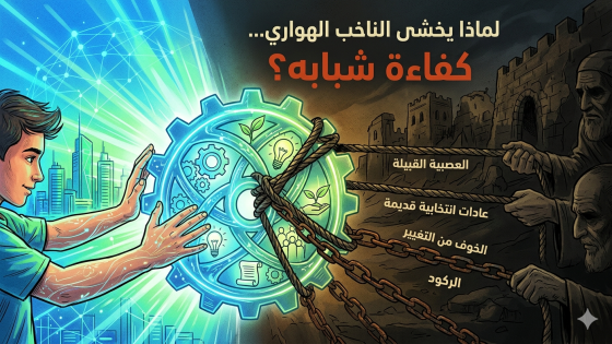 عقود من الهدر التقليدي أم ولاية انتدابية للتجريب؟لماذا يخشى الناخب الهواري كفاءة شبابه؟