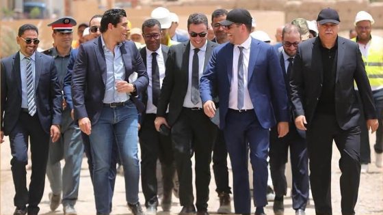 الرشيدية: وزير الشباب والثقافة والتواصل ووالي جهة درعة تافيلالت يتفقدان أشغال حماية وتثمين الموقع الأثري سجلماسة بالريصاني
