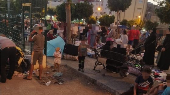 سكان حي مسنانة بطنجة يطالبون بتحرير الملك العمومي وتأمين محيط السوق النموذجي