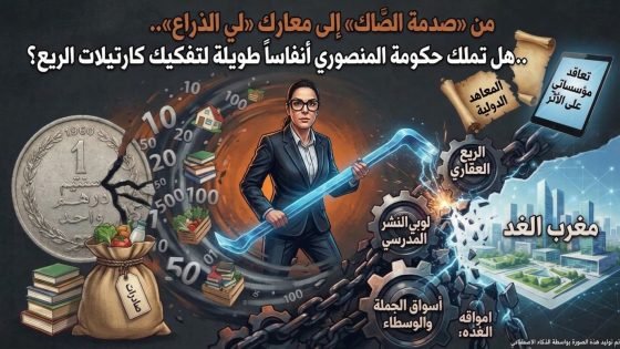 من «صدمة الصاك» إلى معارك «لي الذراع».. هل تملك حكومة المنصوري أنفاساً طويلة لتفكيك كارتيلات الريع؟